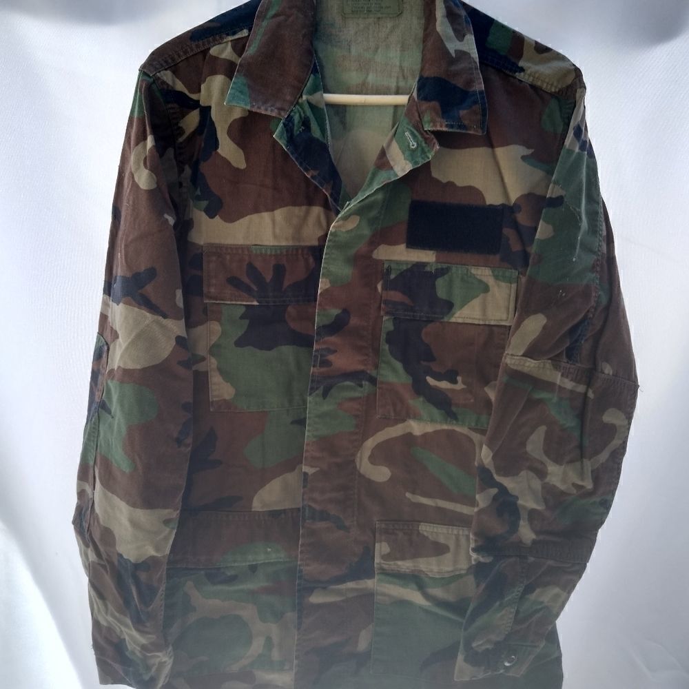 Authentic military issue camo shirt
